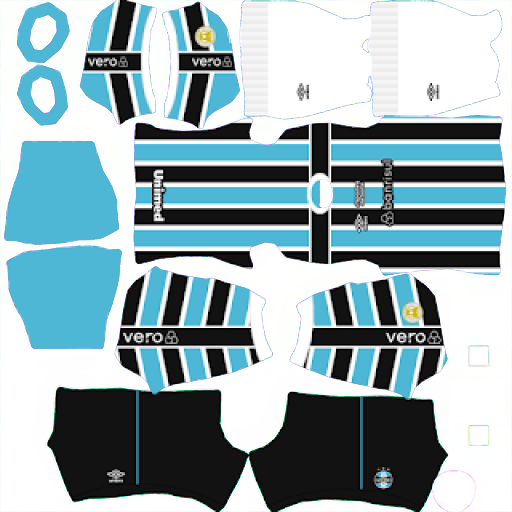 Kit Gremio / Brasileirão 2023 Dream League Soccer