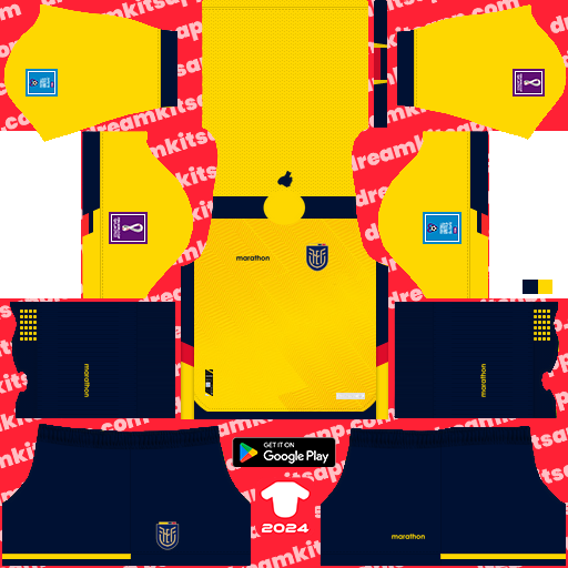 Kit Ecuador / Mundial Qatar 2022 Dream League Soccer