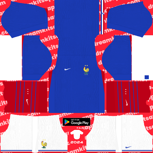 Kit France / UEFA EURO 2024 Dream League Soccer