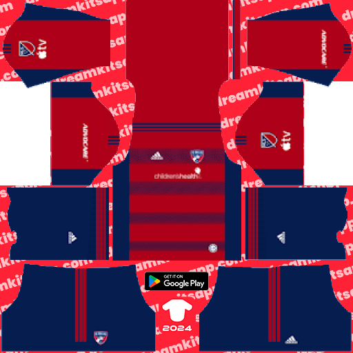 Kit FC Dallas / MLS 2023 Dream League Soccer