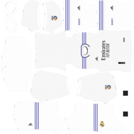 Kit Real Madrid / LaLiga EA Sports 2022-2023 Dream League Soccer