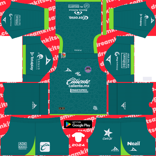 GK Away Kit Mazatlán FC / Liga MX 2024-2025 Dream League Soccer