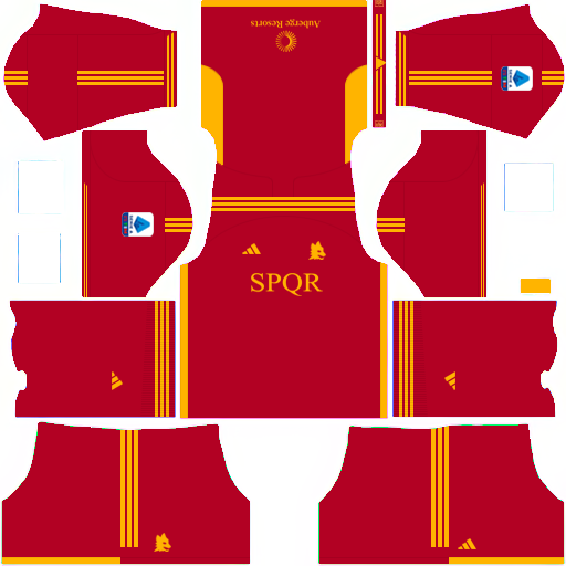 Kit AS Roma / Serie A 2023-2024 Dream League Soccer