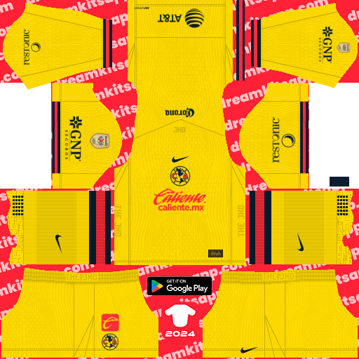 Kit America / Liga MX 2024-2025 Dream League Soccer