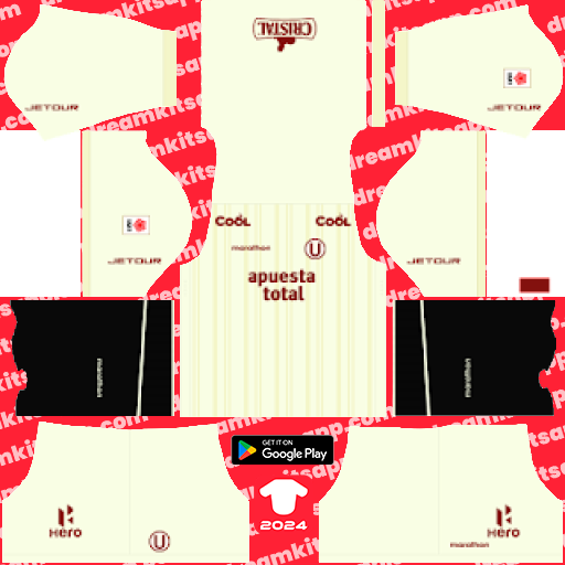 Kit Club Universitario / Liga 1 2023 Dream League Soccer