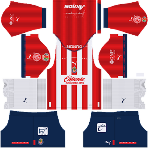 Kit Guadalajara / Liga MX 2022-2023 Dream League Soccer