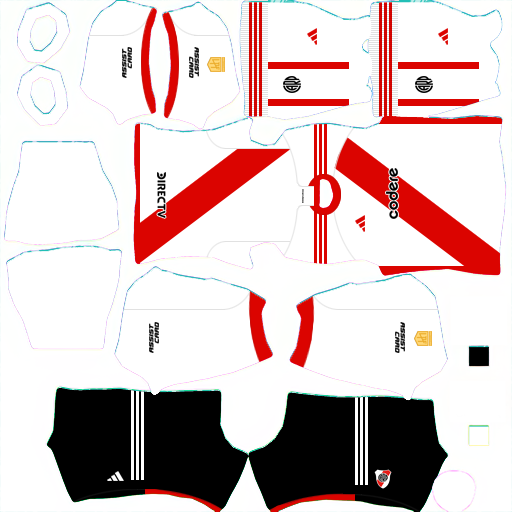 Kit River Plate / Liga Argentina 2023 Dream League Soccer