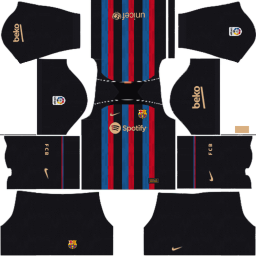 Barcelona Kit LaLiga EA Sports 2022 2023 DLS 2019 DREAM KITS