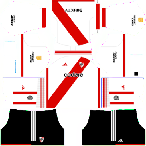 Kit River Plate / Liga Argentina 2023 Dream League Soccer