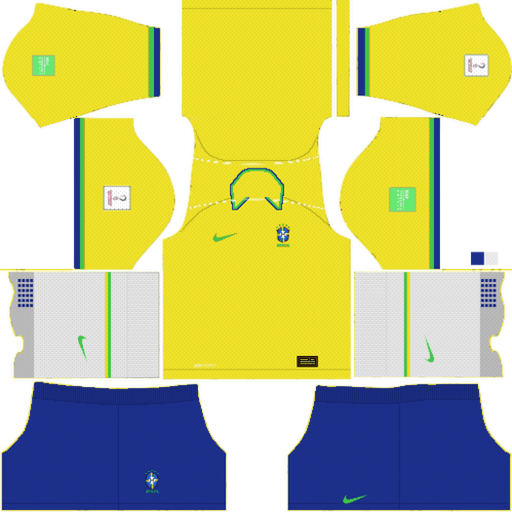 Kit Brasil / Mundial Qatar 2022 Dream League Soccer