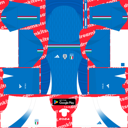 Kit Italia / UEFA EURO 2024 Dream League Soccer