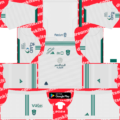 Kit Al Ahli Saudi / Saudi Pro League 2023-2024 Dream League Soccer