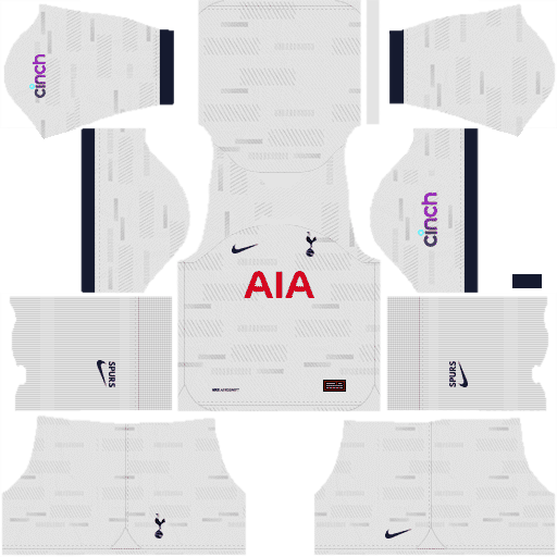 Kit Tottenham / Premier League 2023-2024 Dream League Soccer