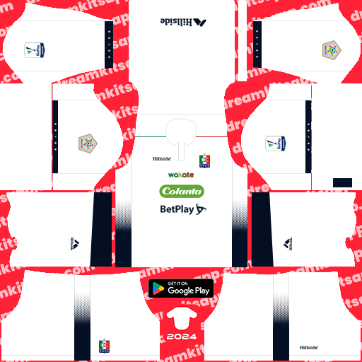 Kit Once Caldas / Liga BetPlay 2023 Dream League Soccer